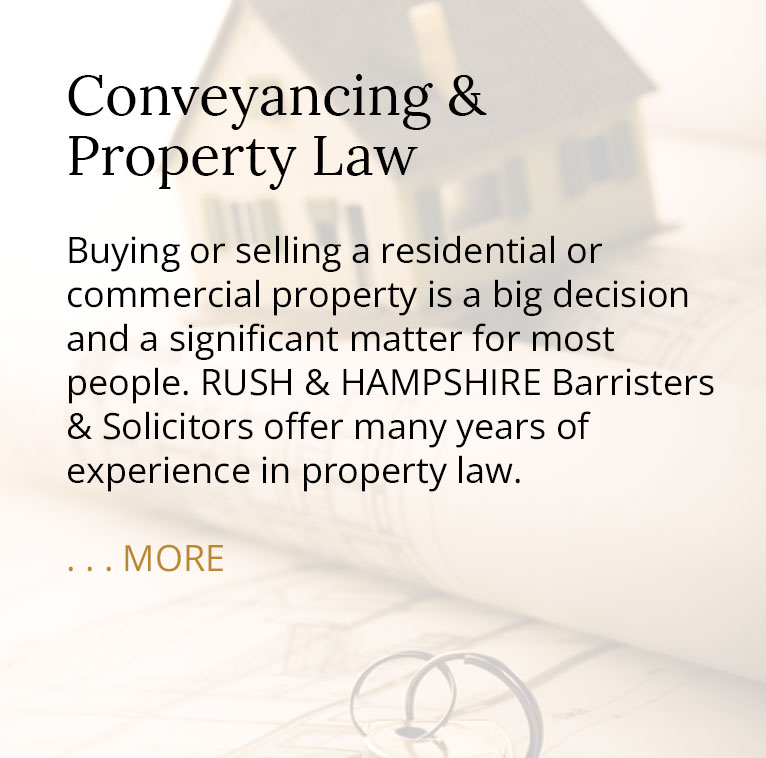 conveyancing and property law